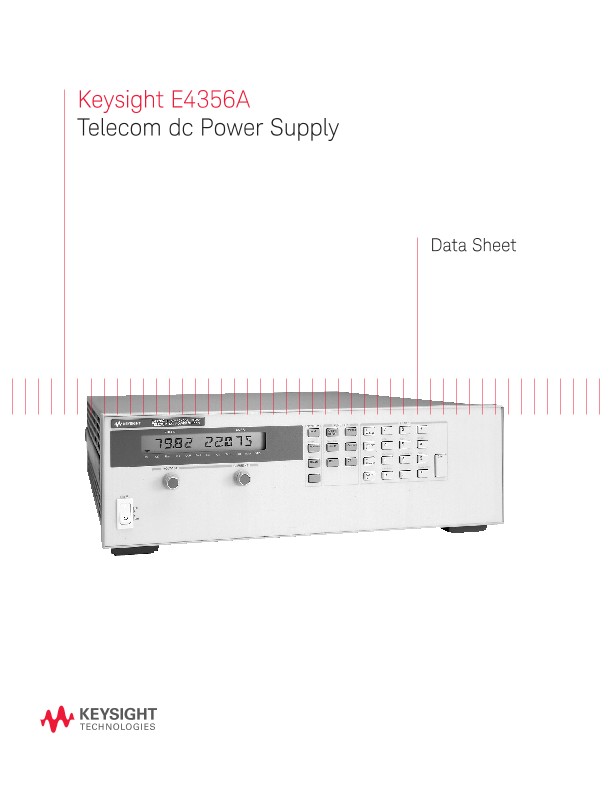 E4356A Telecom dc Power Supply