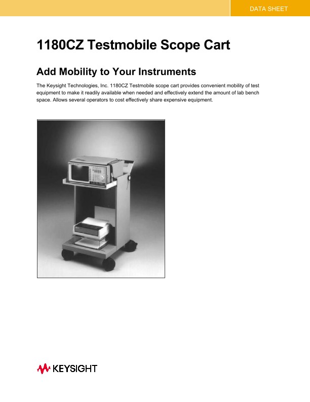 1180C Testmobile Scope Cart