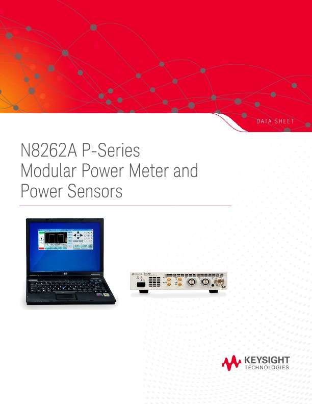 N8262A P-Series Modular Power Meter and Power Sensors