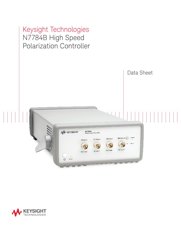 N7784B High Speed Polarization Controller