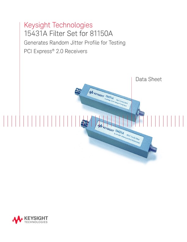 15431A Filter Set for 81150A 