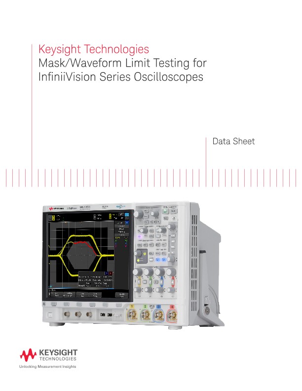 Mask/Waveform Limit Testing for InfiniiVision Series Oscilloscopes