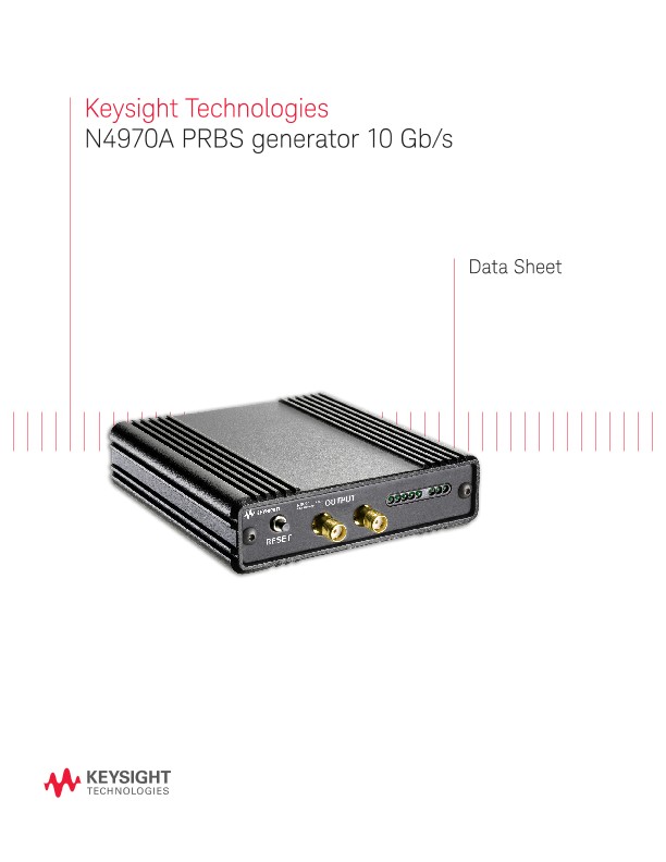 N4970A PRBS generator 10 Gb/s