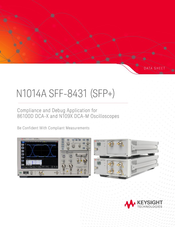N1014A SFF-8431 (SFP+)