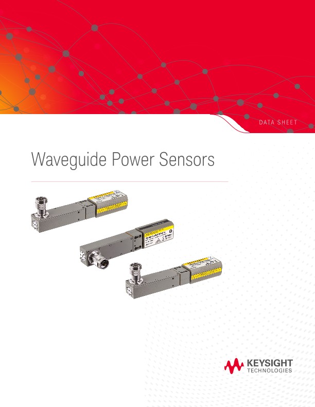 E8486A, V8486A and W8486A Waveguide Power Sensors