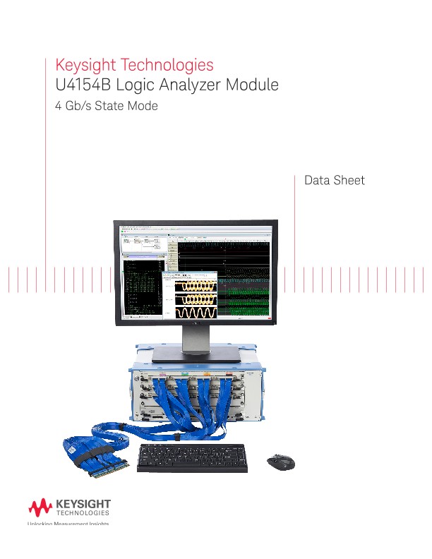 U4154B Logic Analyzer Module 4 Gb/s State Mode