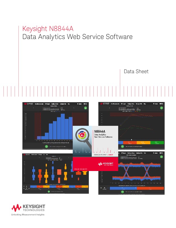 N8844A Data Analytics Web Service Software