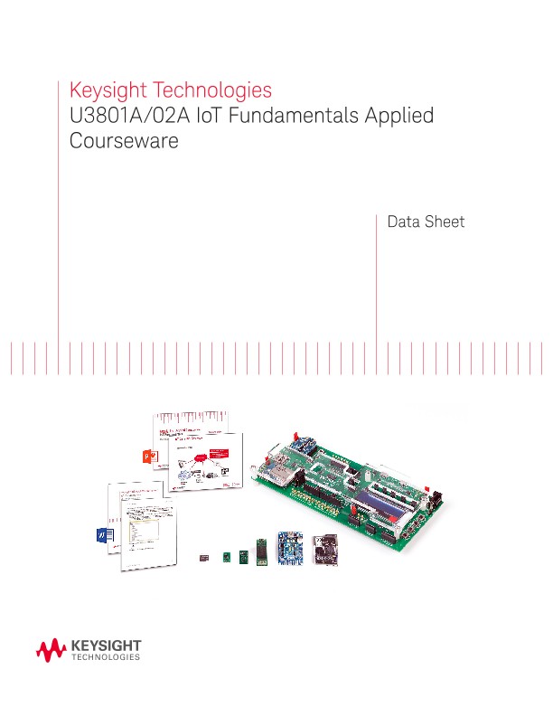 U3801A/02A IoT Fundamentals Applied Courseware