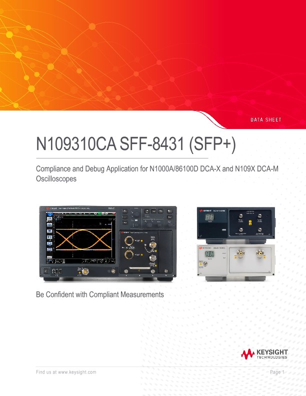 N109310CA SFF-8431 (SFP+)