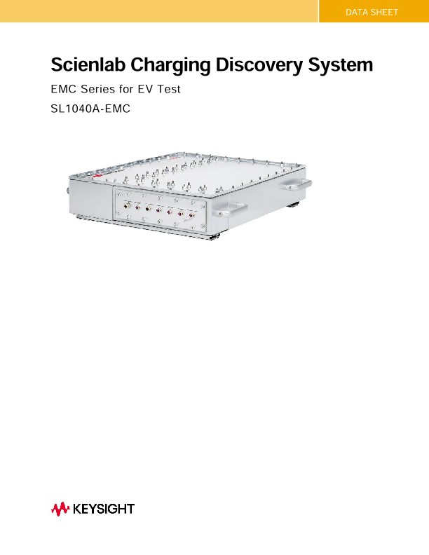 SL1040A-EMC Charging Discovery System EMC EV Test