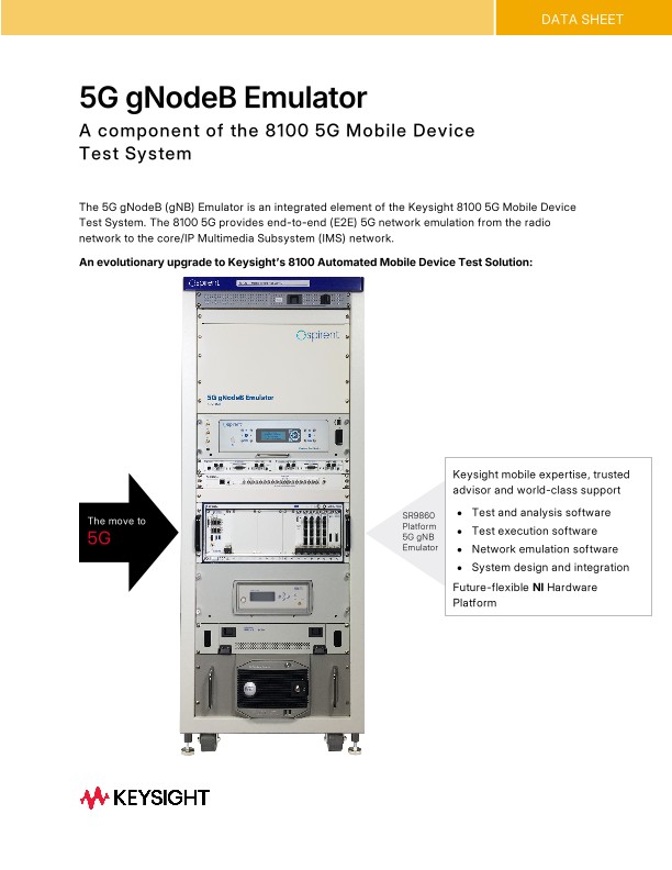 5G gNodeB Emulator
