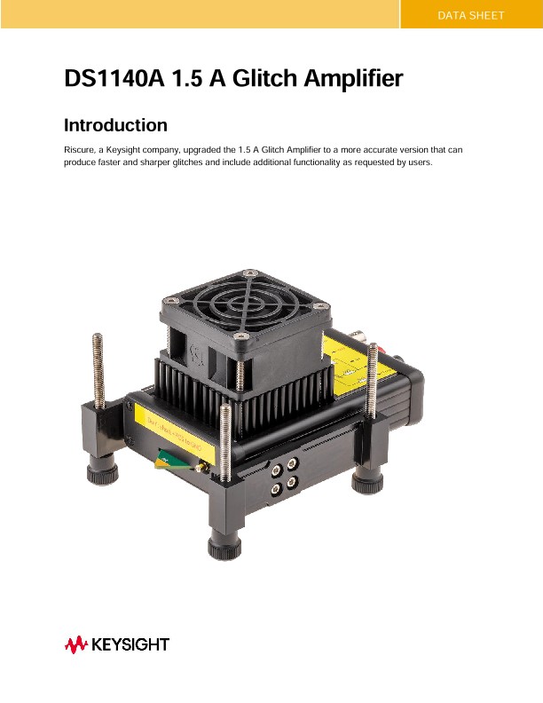 DS1140A 1.5 A Glitch Amplifier