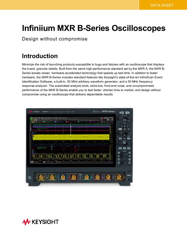 Infiniium MXR-Series