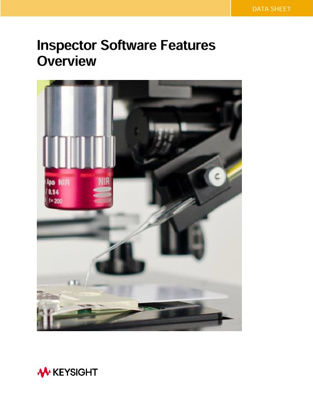 Inspector Software Features Overview