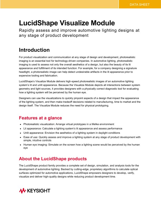 LucidShape Visualize Module