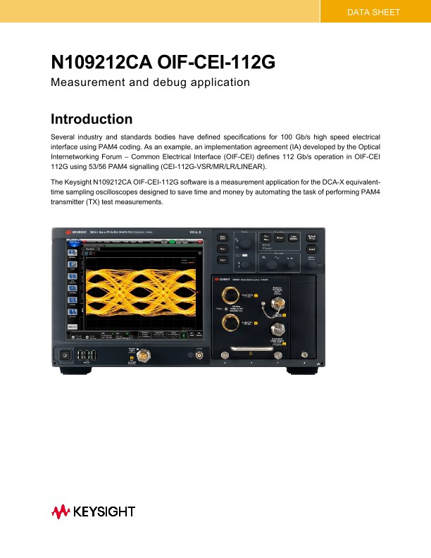 N109212CA OIF-CEI-112G