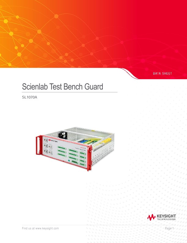 SL1070A Scienlab Test Bench Guard