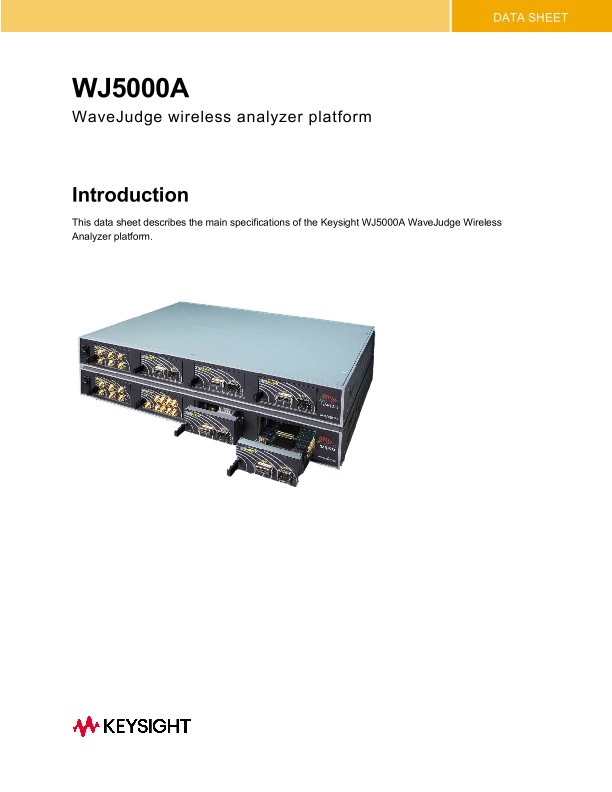 WJ5000A WaveJudge 5000