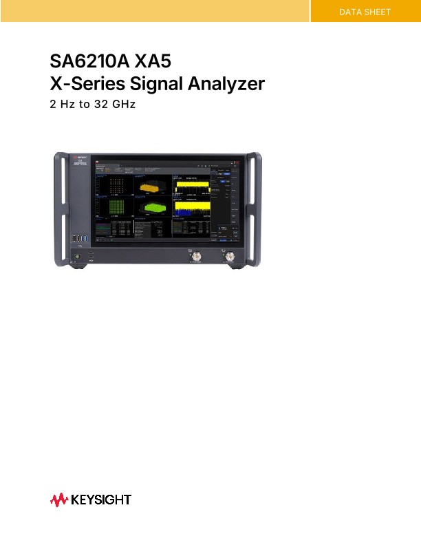 SA6210A XA5 X-Series Signal Analyzer