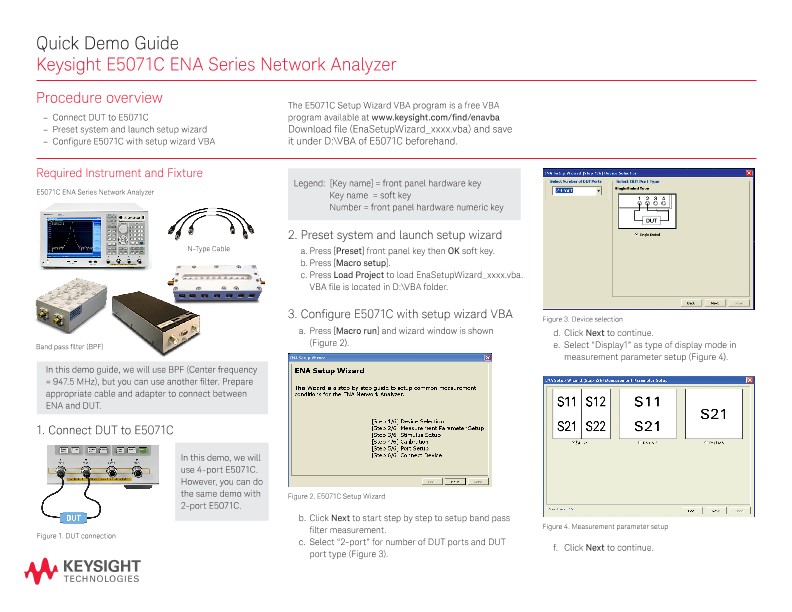 E5071C ENA Series Network Analyzer