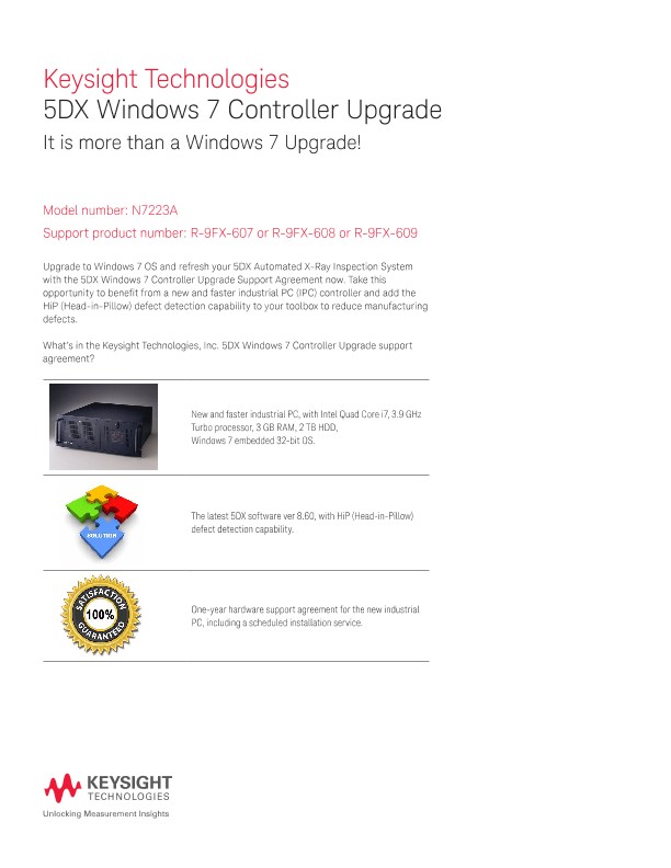 5DX Windows 7 Controller Upgrade 