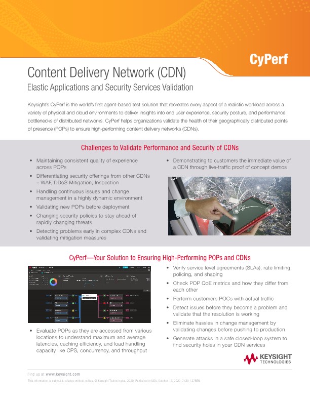 CyPerf Content Delivery Network