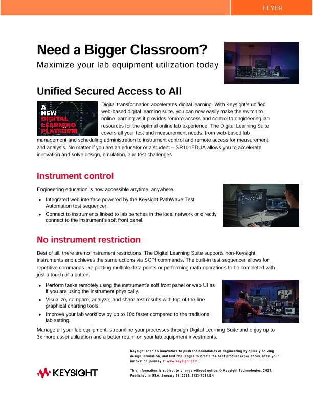 Need a Bigger Classroom?