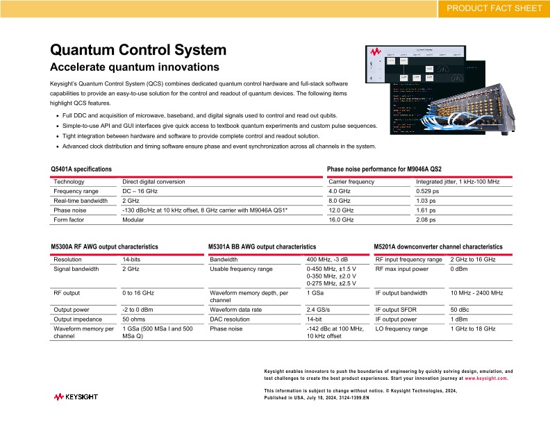 Quantum Control System