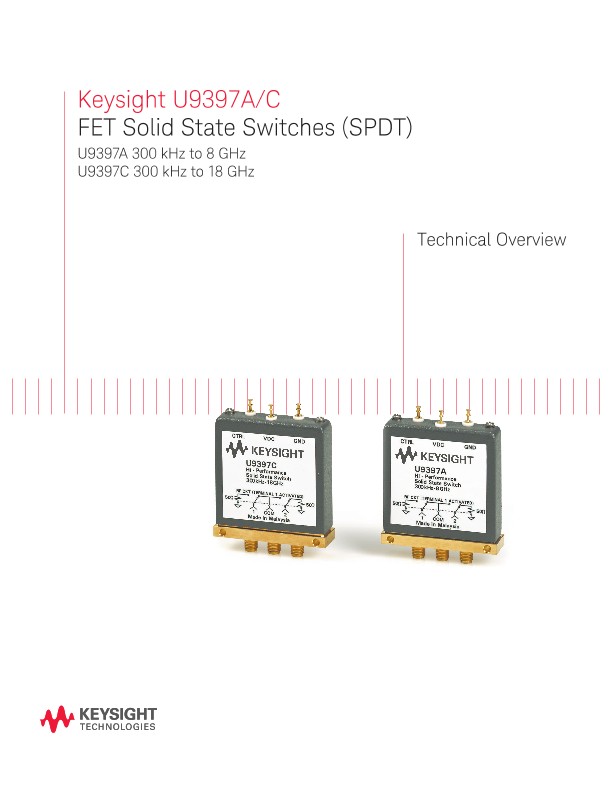 U9397A/C FET Solid State Switches (SPDT) 
