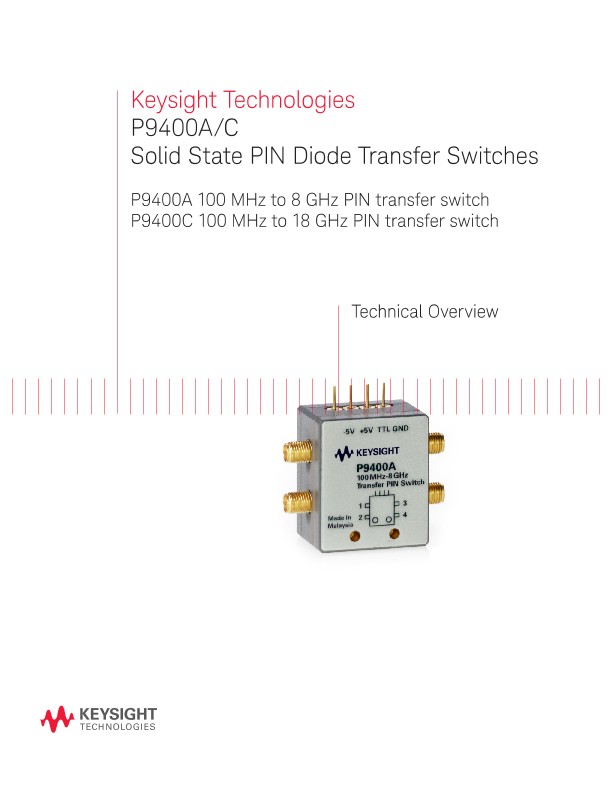 P9400A/C Solid State PIN Diode Transfer Switches 
