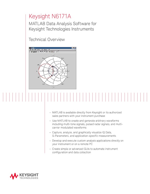 N6171A MATLAB Data Analysis Software for Keysight Technologies Instruments