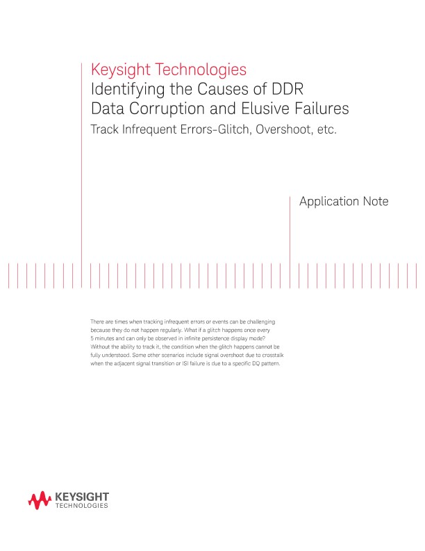 Identifying the Causes of DDR Data Corruption and Elusive Failures