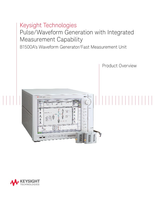 Pulse/Waveform Generation with Integrated Measurement Capability