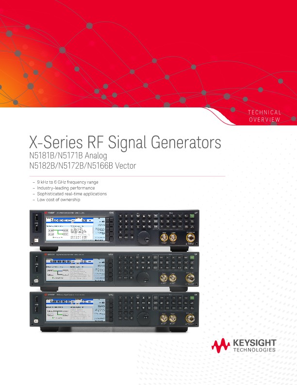 X-Series RF Signal Generators