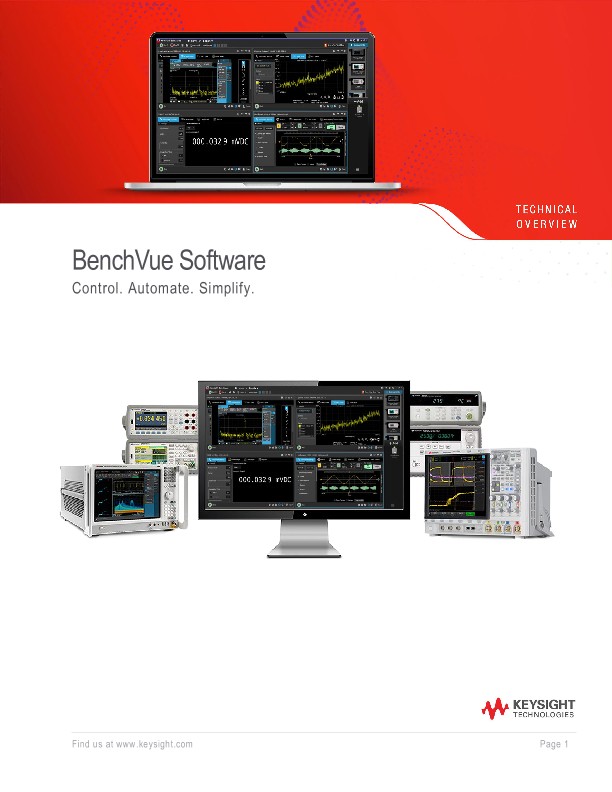 BenchVue Software (BV0000A)