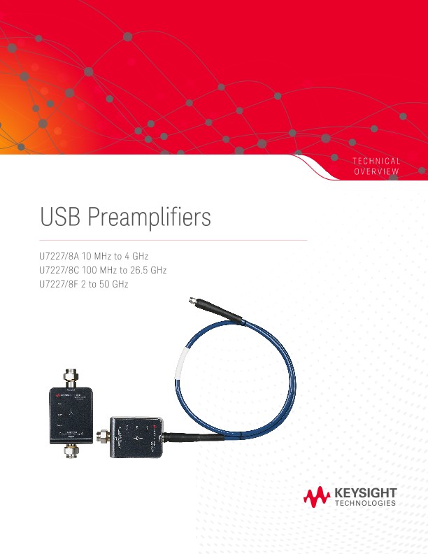 USB Preamplifiers U7227/8A/8C/8F