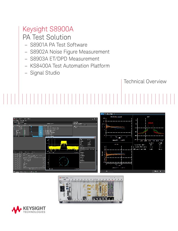 S8900A PA Test Solution