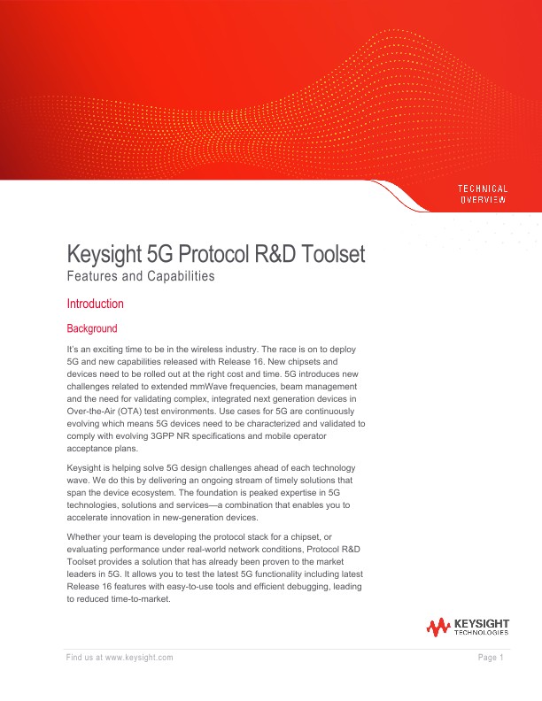 5G Protocol R&D Toolset