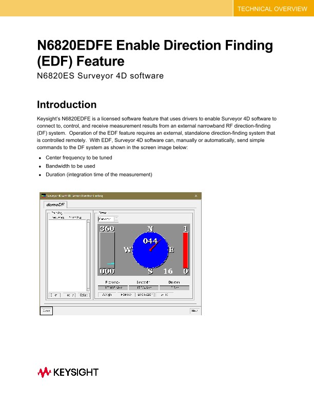 N6820EDFE Enable Direction Finding (EDF) Feature