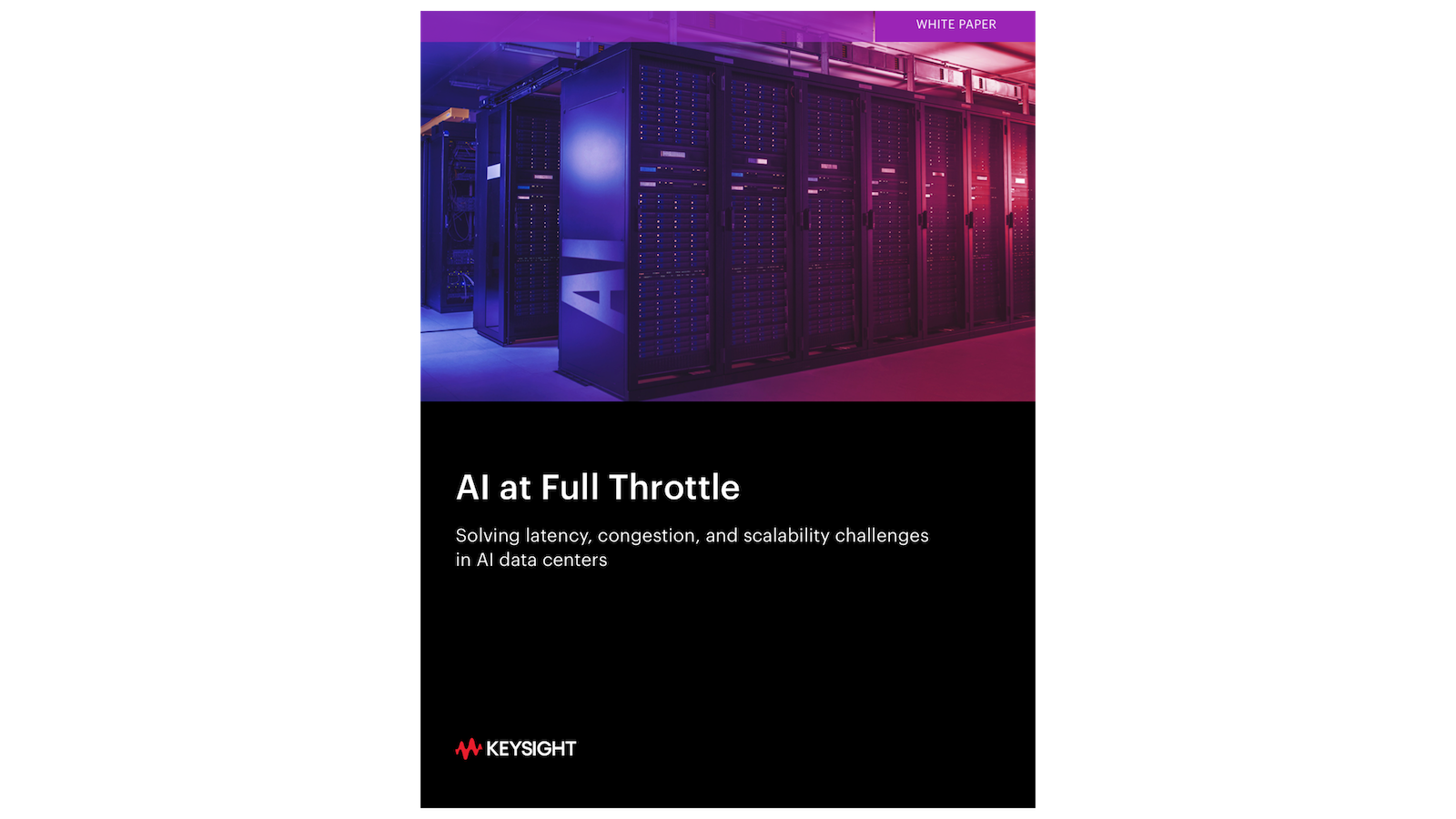 IA a todo vapor - White Paper da Keysight