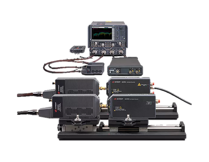 Co-packaged optical interconnect validation