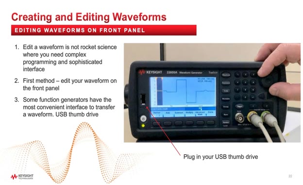 レッスン - 波形の作成と編集