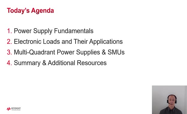 Lesson 1 - Introduction - Power Supply and Electronic Load Basics