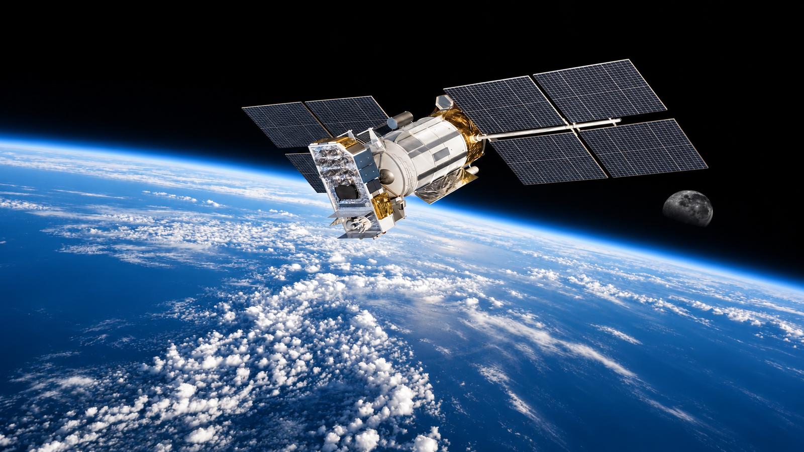 Satelite in space