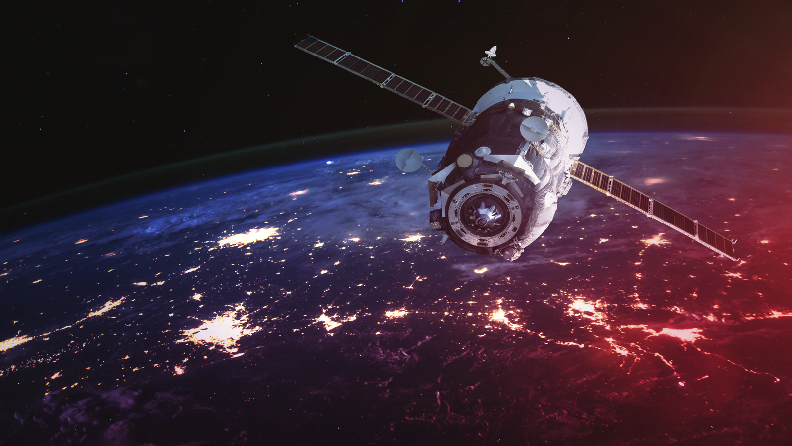 Satélite 5G en el espacio