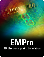 EMPro 3D EM Simulation Software 