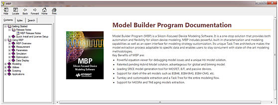 Model Builder Program Documentation User Interface