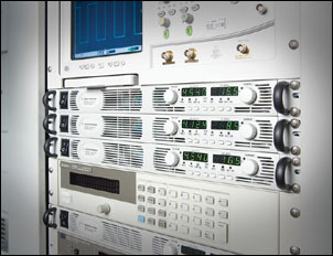 N5700 products mounted in a rack