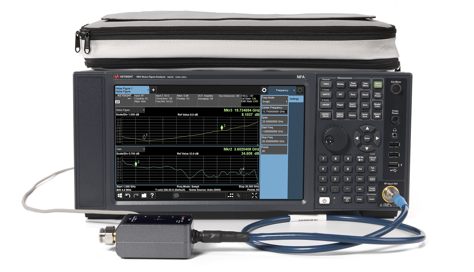 N8976B Noise Figure Analyzer, Multi-touch, 10 MHz to 40 GHz | Keysight