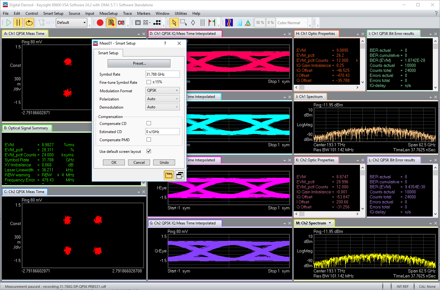 N4391SALC Optical Modulation Analyzer Software Keysight